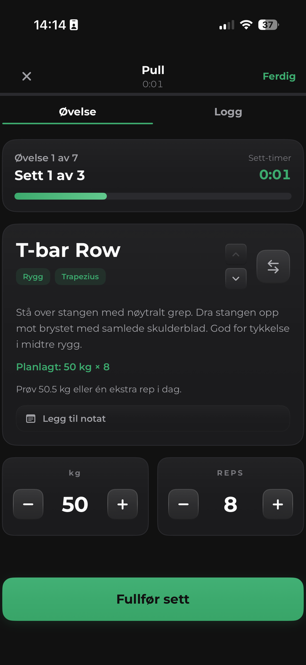 MOTEVO. app — trening